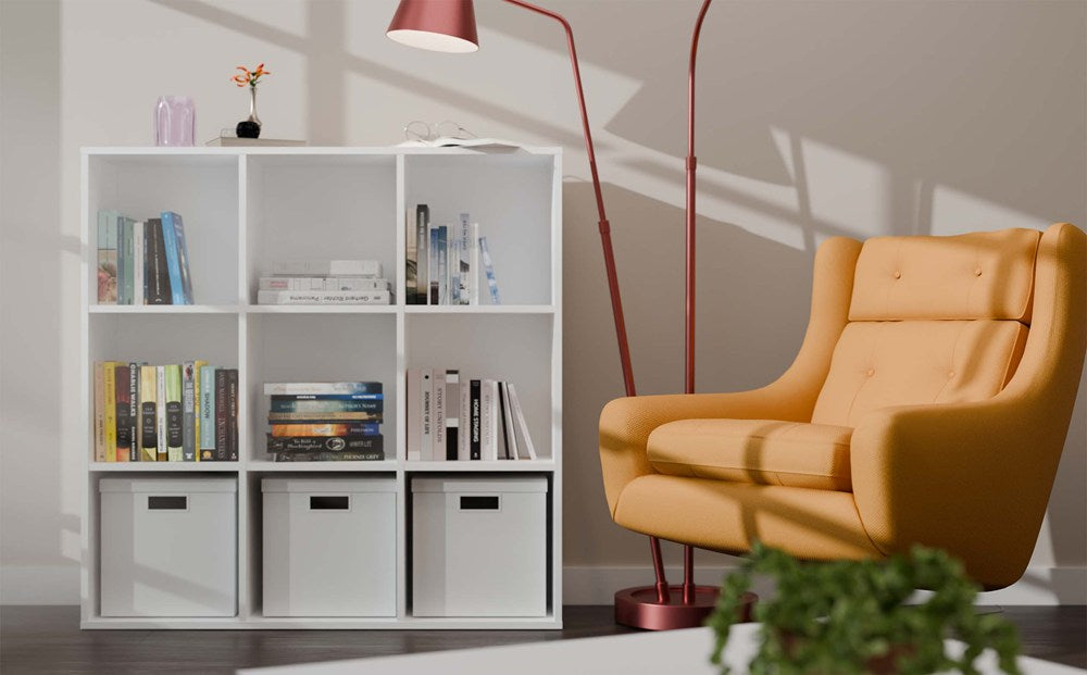 Regal Malax 3X3 H WEISS – Produktabbildung 6