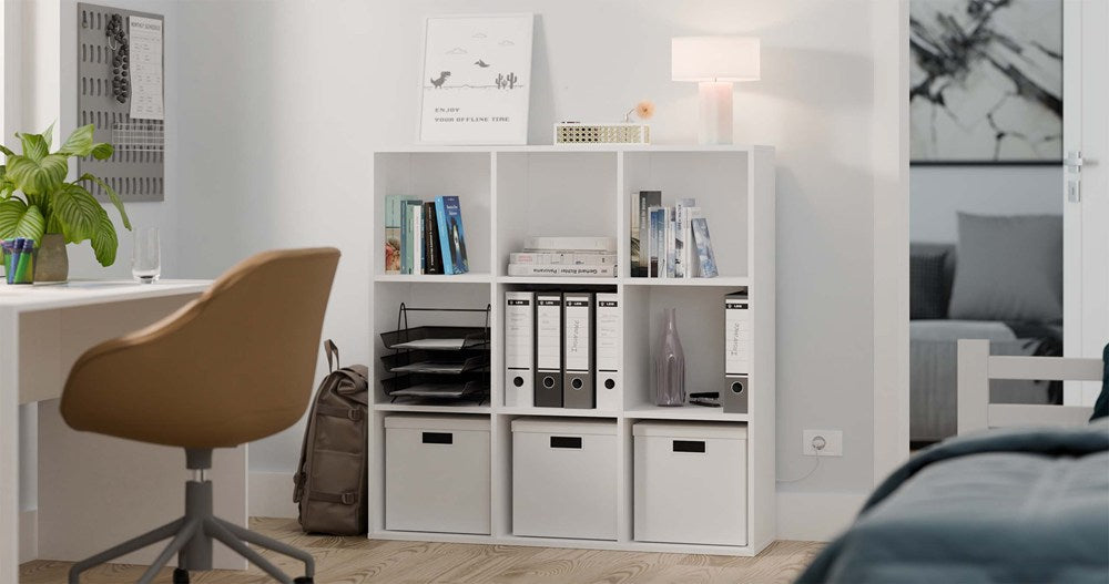Regal Malax 3X3 H WEISS – Produktabbildung 8