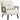 Scandinavian-style relax armchair, reclining chair, reading chair. Incl. cushion with button tufting, cream