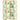 4-panel room divider, foldable, boho design, tropical motif, freestanding partition, wooden frame, green