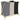 3-Compartment Laundry Hamper 129L Foldable Laundry Sorter for Laundry Room Bedroom Multicolor