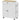 Kitchen trolley with drawer, cabinet compartment, spice rack, towel rail, 82 x 38 x 86.5 cm, white/oak