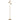 Floor lamp, 350° adjustable for living room and office, floor lamp with 3 steel shades in gold