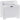 Storage chest, wooden box with lid, plenty of storage space, modern design, white