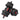 2-in-1 Dumbbell Set 20 kg Adjustable Dumbbell & Barbell Professional Weight Training Black