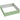 Garden bed, planter box with steel housing, green, 120 x 120 x 30 cm