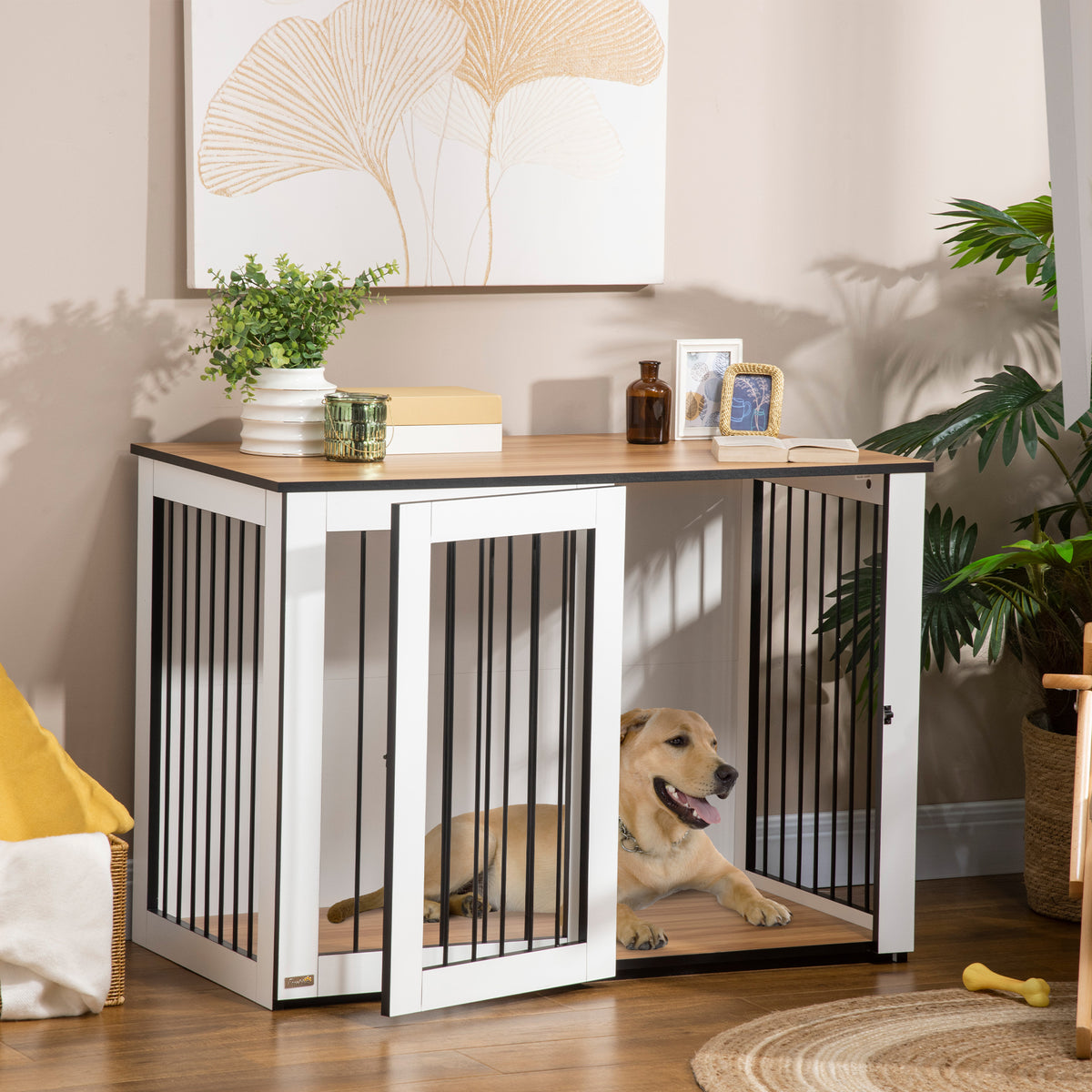 Dog crate, transport box, 1 door, for small and medium-sized dogs (2)